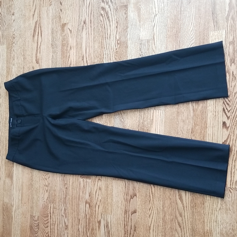 (10) Hilary Radley Black Slim Straight Fit Trouser Pants Business Office Work
